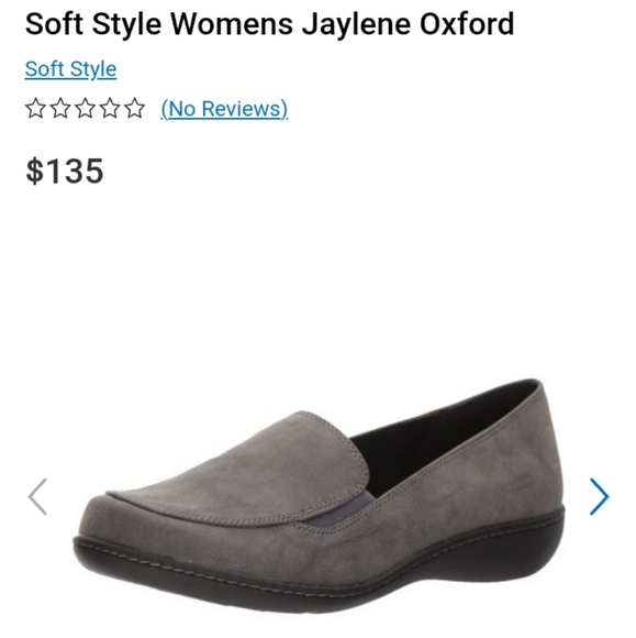 NWOT Softstyles 'Jaylene' Oxford style loafer in Walnut faux nubuck Size 6 - Picture 3 of 12